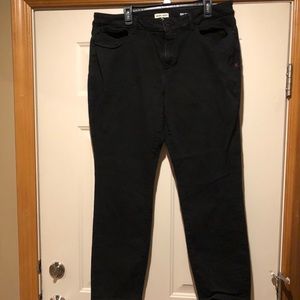 Plus Size Women’s Straight Legged Black Jeans